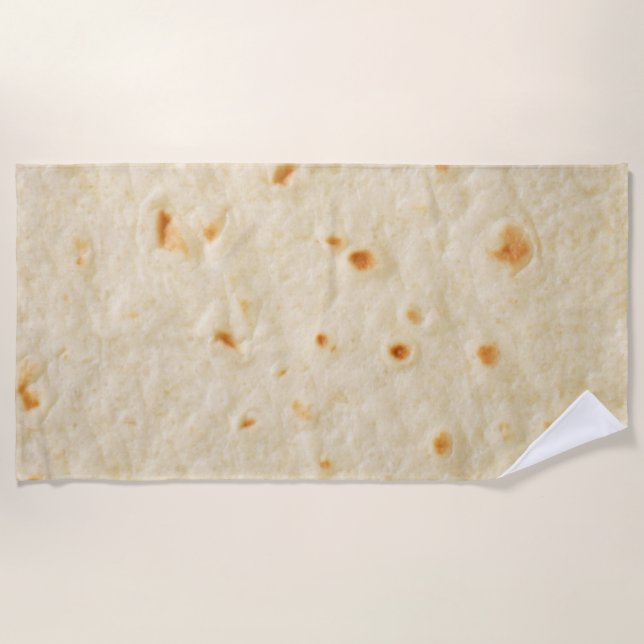 Toalla De Playa Burritos, Tortilla gigante (Anverso)