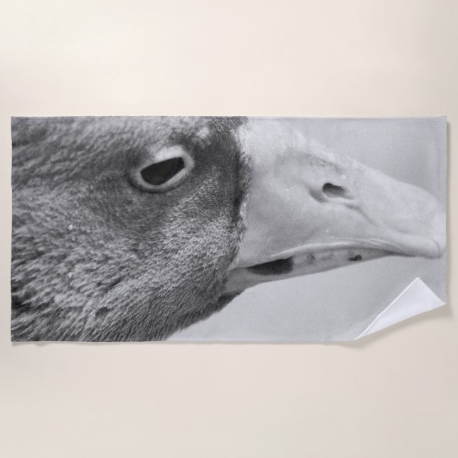 Toalla De Playa BW Goose (Anverso)