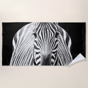 Toalla De Playa BW Zebra