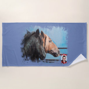 Toalla De Playa Caballos/Cabalos/Horses