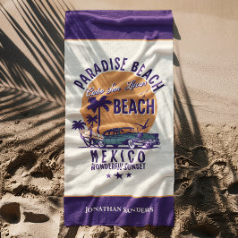 Toalla De Playa Cabo San Lucas Beach Mexico | Tropical Beach