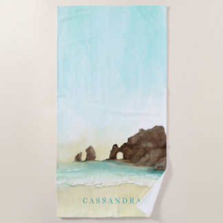 Toalla De Playa Cabo San Lucas | El arco | Towe personalizada de p