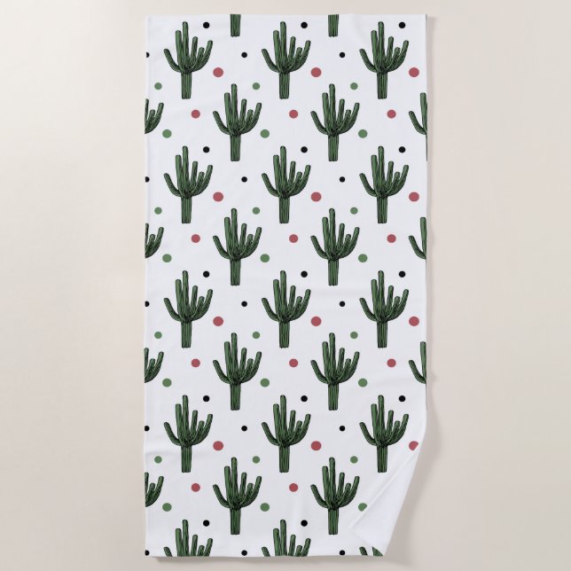 Toalla De Playa Cactus (Anverso)