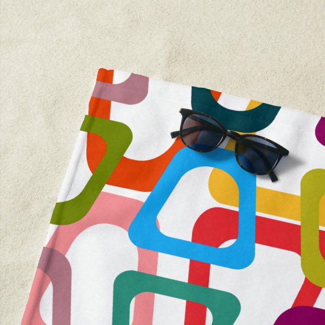 Toalla De Playa Cadena, cadena, cadena (In situ)