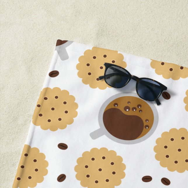 Toalla De Playa Café y cookies (In situ)