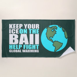 Toalla De Playa Calentamiento global