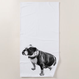 Toalla De Playa Calm Finds a Seat