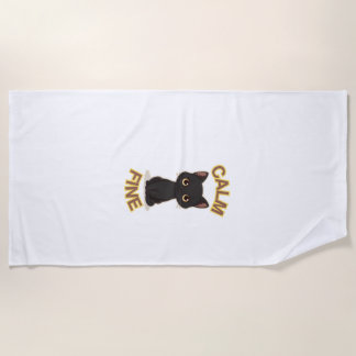 Toalla De Playa Camiseta