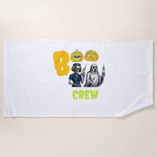 Toalla De Playa Camiseta Clásica De Boo Crew