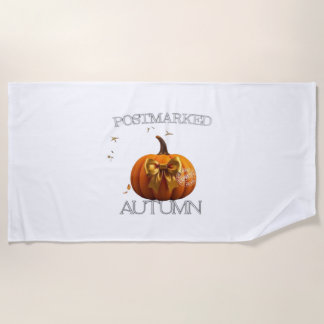 Toalla De Playa Camiseta esencial de otoño