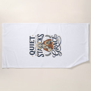 Toalla De Playa Camiseta Gráfica de Jesús Bibliotecario Arte Crist