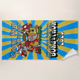 Toalla de playa Camp Red Dragon 2025 B.A.T.