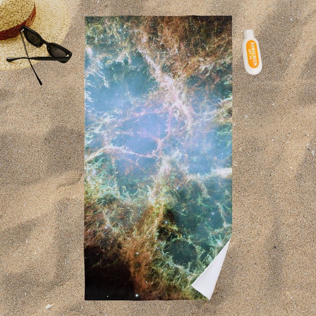 Toalla De Playa Canab Nebulosa (Crab Nebula Beach Towel)