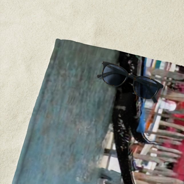 Toalla de Playa Canal de Venecia (In situ)