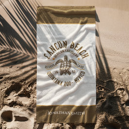 Toalla De Playa Cancun Beach Mexico | Paradise Mexican Beach