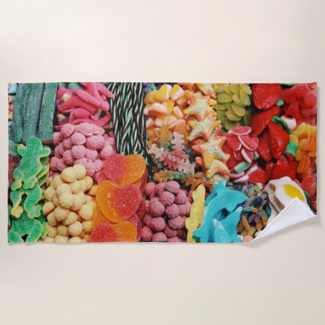 Toalla De Playa CANDY Lover (Anverso)
