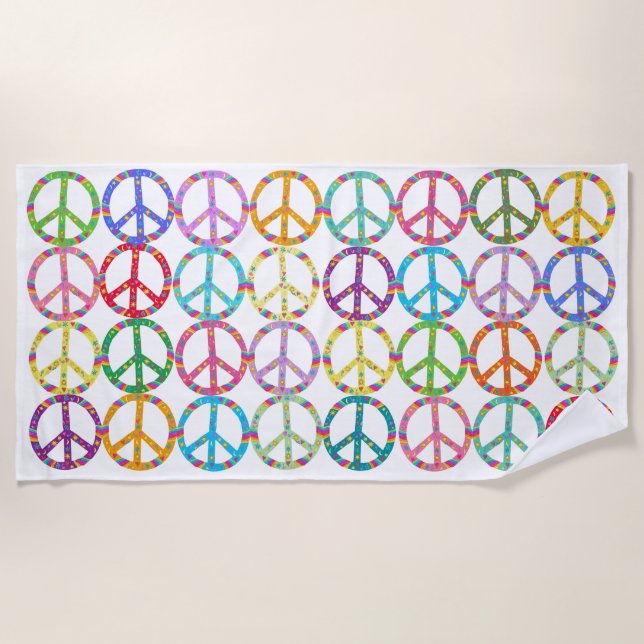 Toalla de playa caprichosa (Anverso)