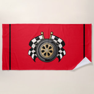 Toalla de playa Car Racer