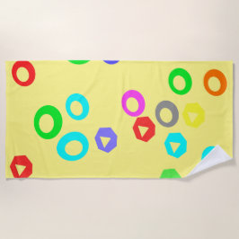Toalla De Playa Caramelos de Gummy