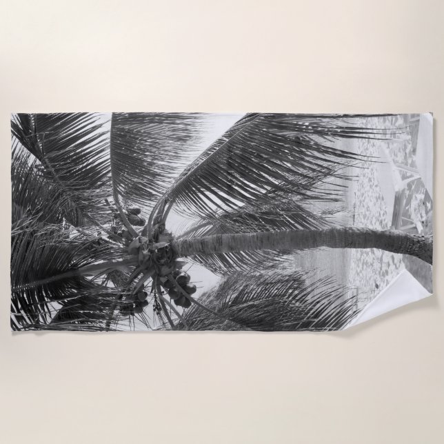 Toalla De Playa Caribeños de playa #5 #tropical #wall #art (Anverso)
