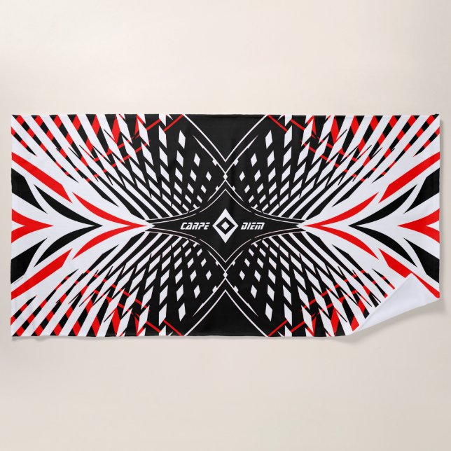 Toalla De Playa Carpe Diem (Anverso)