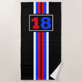 TOALLA DE PLAYA CARRERAS