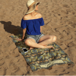 Toalla De Playa Carretera de especias, personalizado