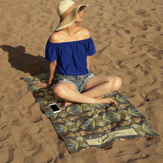 Toalla De Playa Carretera de especias, personalizado (Subido por el creador)