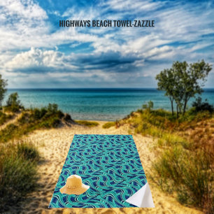 Toalla De Playa Carreteras