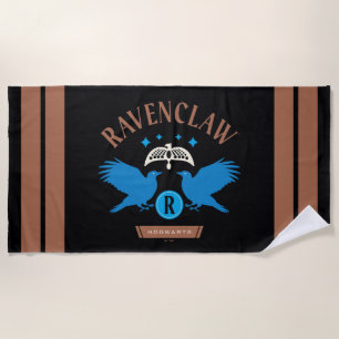 Toalla De Playa Casa RAVENCLAW™ Doble Diadema de Águila Gráfica