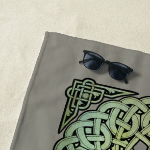 Toalla De Playa Celtic Knotwork Mandala