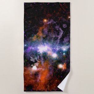 Toalla De Playa Centro Galáctico de la Galaxia Vía Láctea Hubble