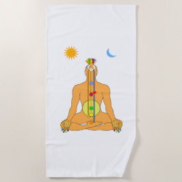 Toalla De Playa Chakras Sentados