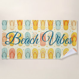 Toalla De Playa Chanclas llamativas