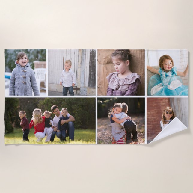 Toalla De Playa Change photos and create your own photo (Anverso)