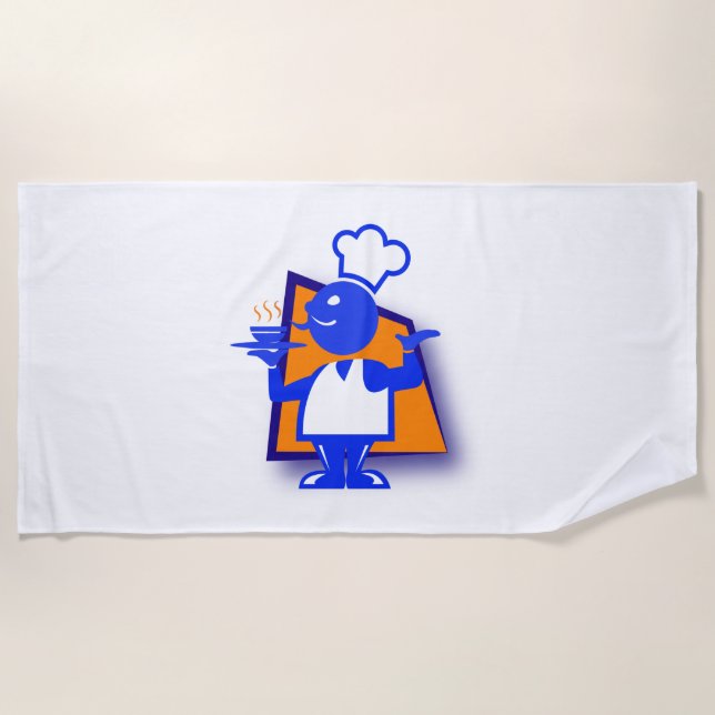 Toalla De Playa Chef (Anverso)