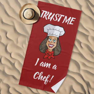 Toalla De Playa Chef femenino