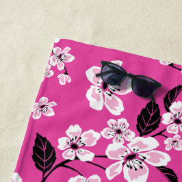 TOALLA DE PLAYA CHERRY BLOSSOM - SAKURA (ROSA)