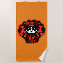 Toalla De Playa Chica Mermaid Princess