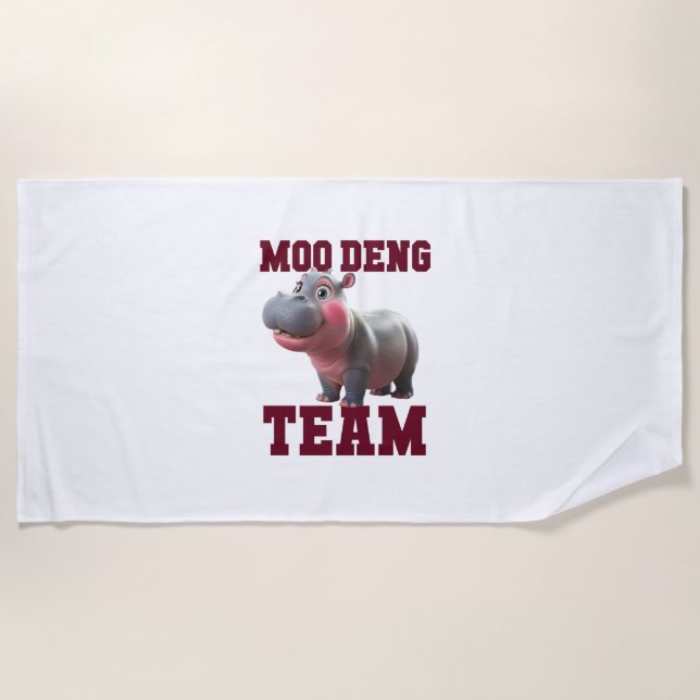 Toalla De Playa Chicas de la pelota de Hippo (Anverso)