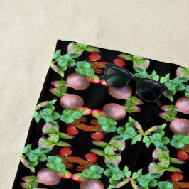 Toalla De Playa Chocolate Labrador Perro Fur Color sólido marrón