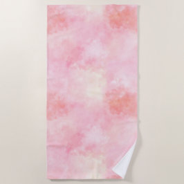 Toalla De Playa Cielo rosado de Rubor