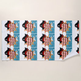 Toalla De Playa cita pirata