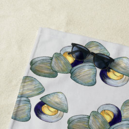 Toalla De Playa Clama Clambake Rhode Island New England Marisco