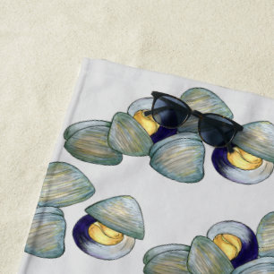 Toalla De Playa Clama Clambake Rhode Island New England Marisco