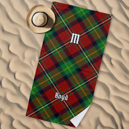 Toalla De Playa Clan Boyd Tartan
