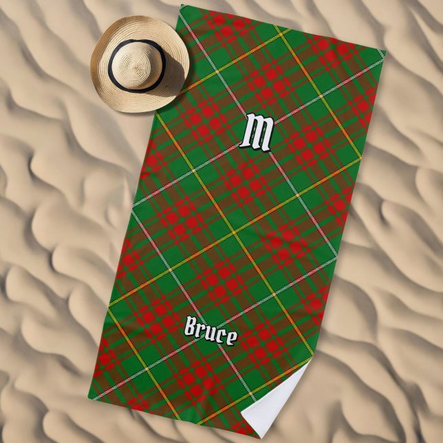Toalla De Playa Clan Bruce Hunting Tartan (Subido por el creador)