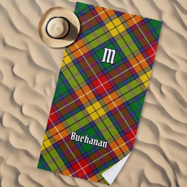 Toalla De Playa Clan Buchanan Tartan (Subido por el creador)
