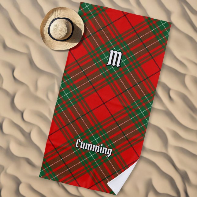 Toalla De Playa Clan Cumming Tartan (Subido por el creador)