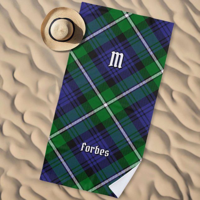 Toalla De Playa Clan Forbes Tartan (Subido por el creador)